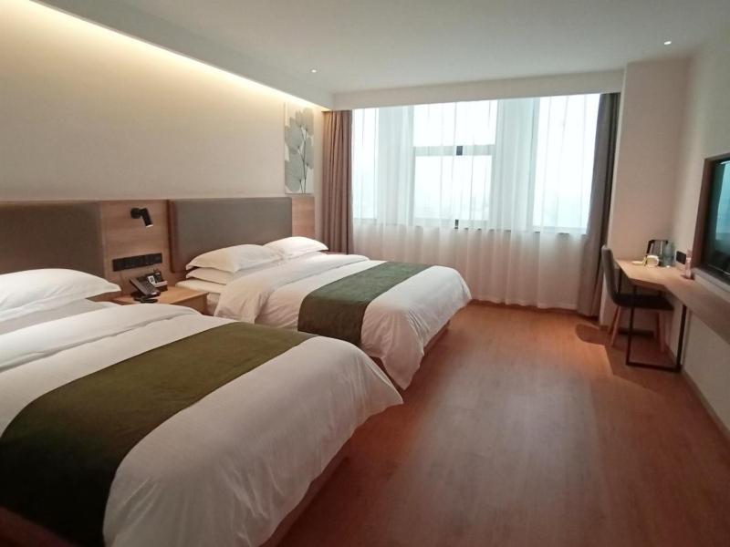 Greentree Inn Jiujiang Railway Station Business Hotel Exterior foto