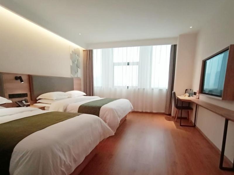 Greentree Inn Jiujiang Railway Station Business Hotel Exterior foto