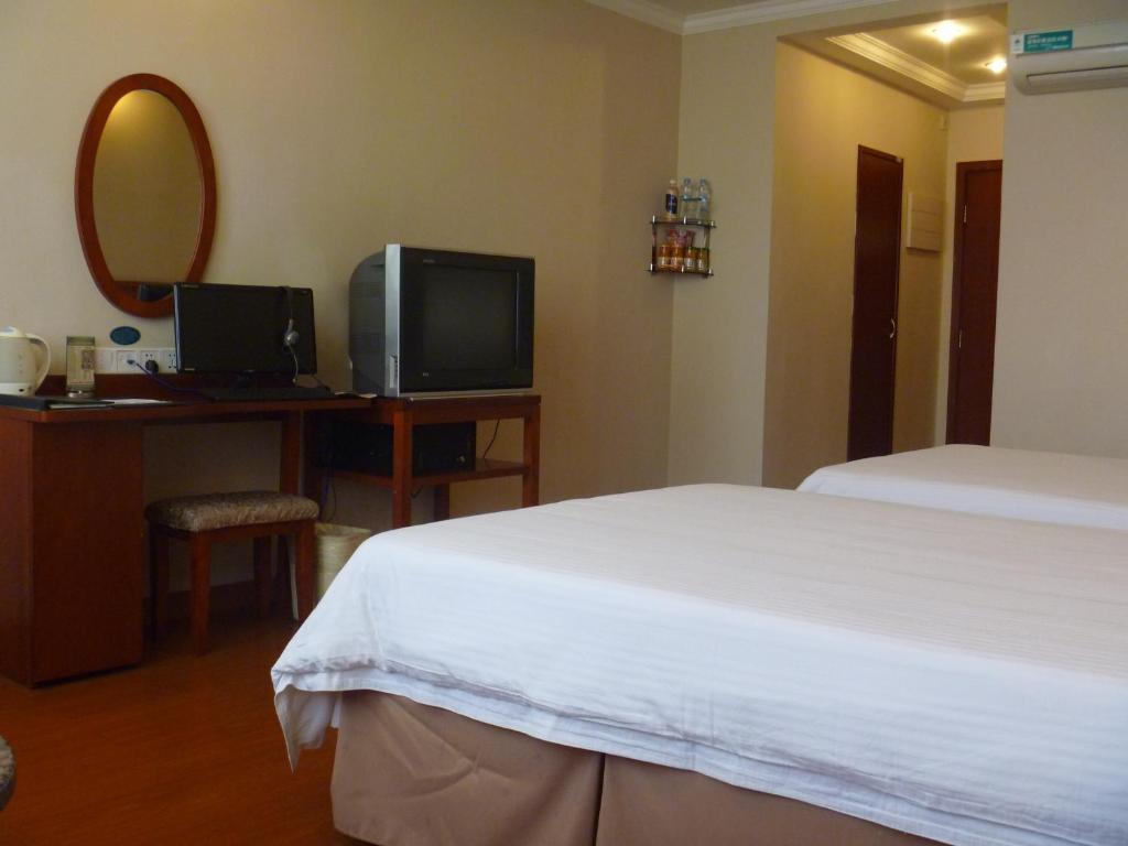 Greentree Inn Jiujiang Railway Station Business Hotel Zimmer foto