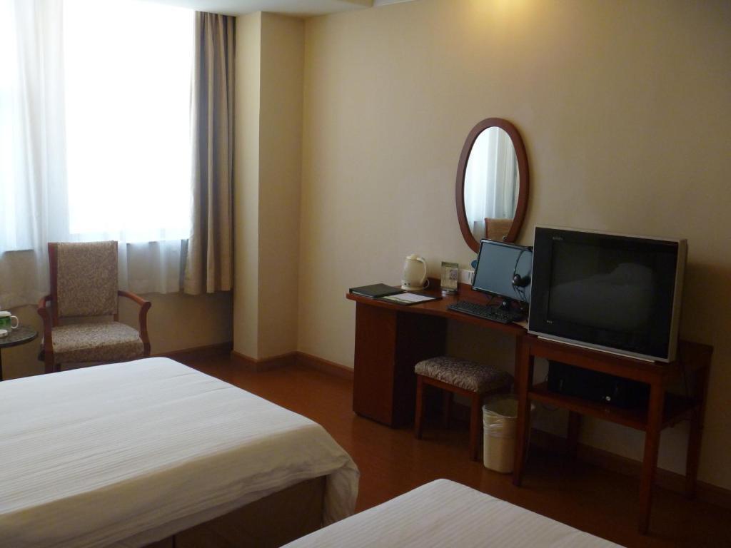 Greentree Inn Jiujiang Railway Station Business Hotel Zimmer foto